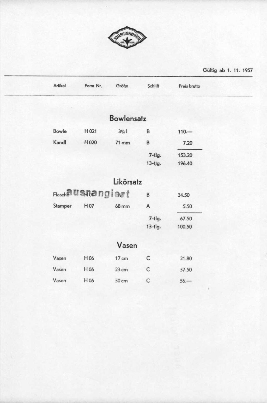 061 - Preise Tafel 28