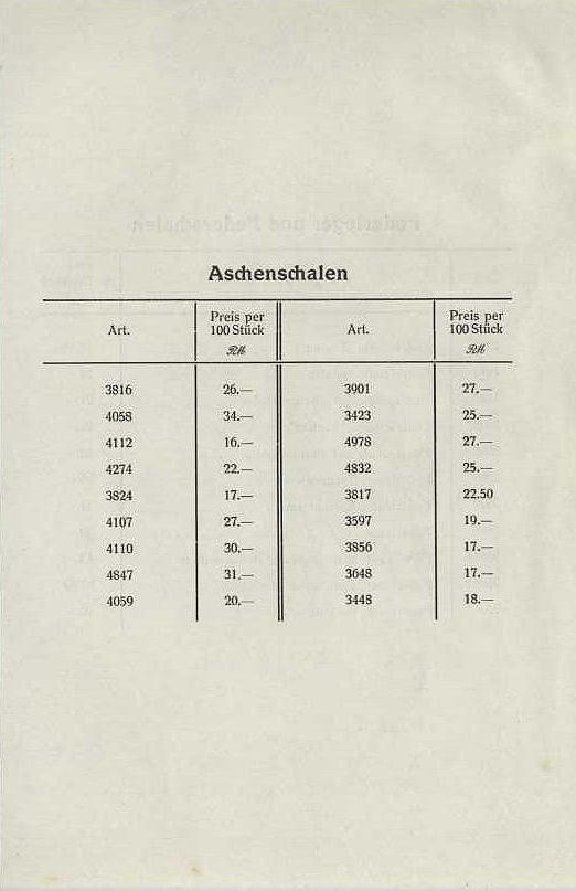 67 - Aschenschalen