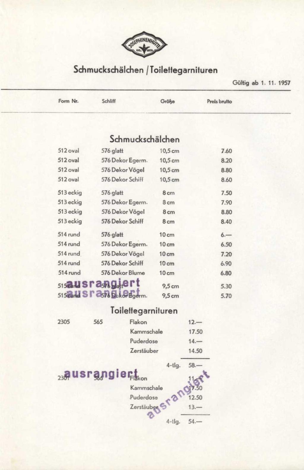 103 - Preise Tafel 49