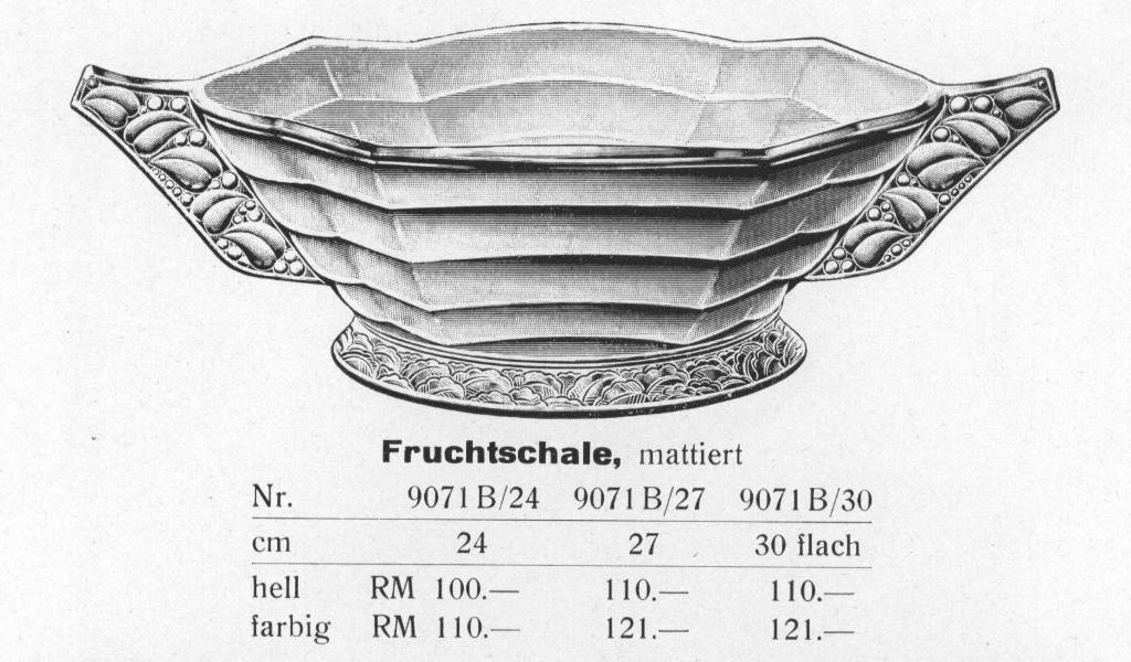 134 - Fruchtschalen 1a