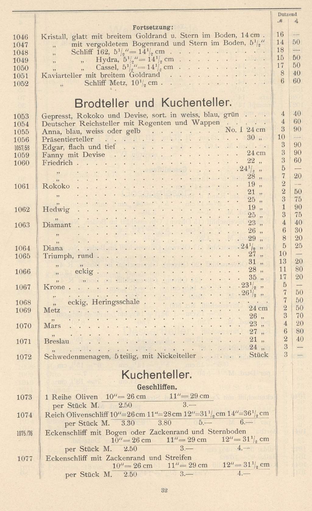 Preisliste Seite 32