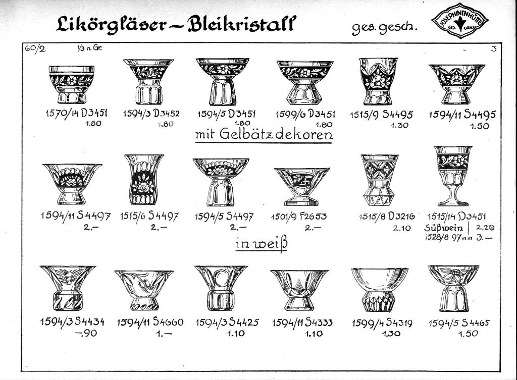 144 - Likörgläser 3