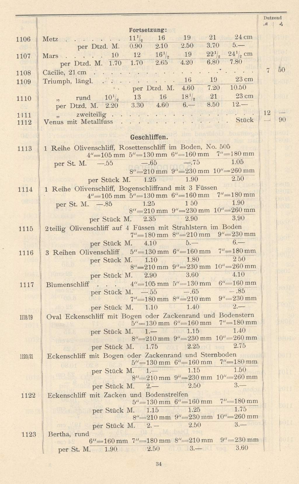 Preisliste Seite 34