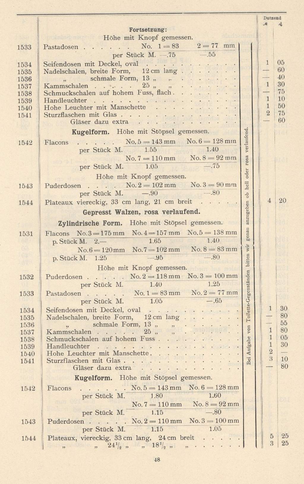 Preisliste Seite 48