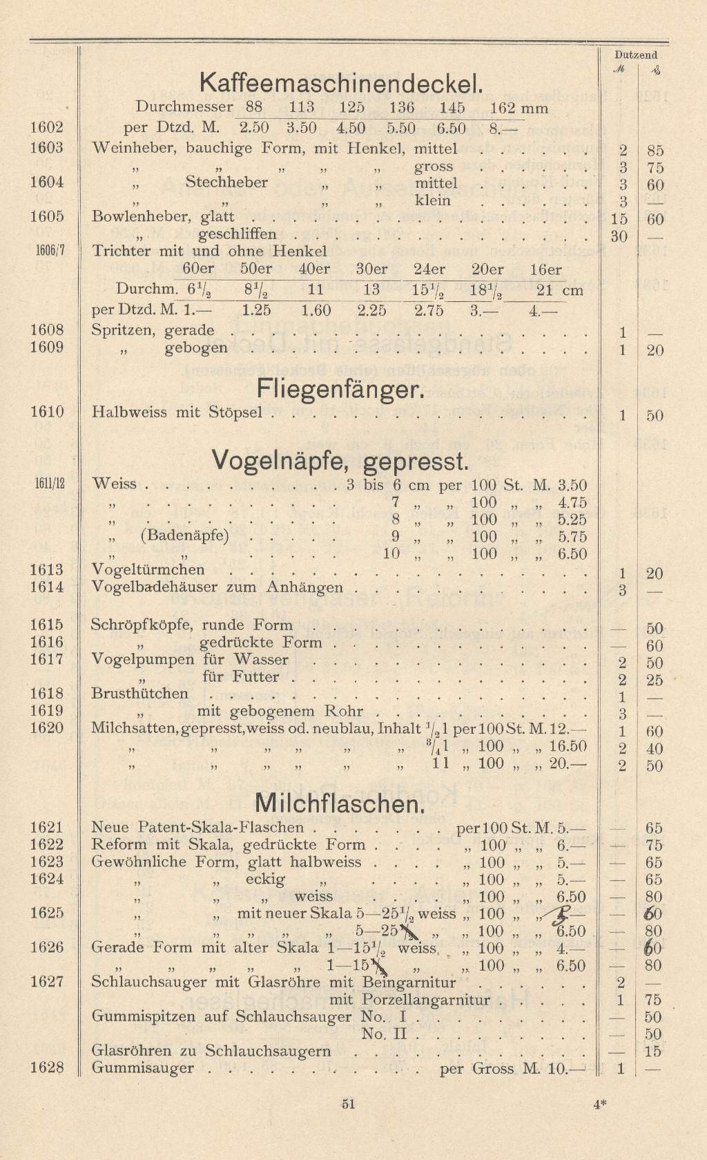 Preisliste Seite 51