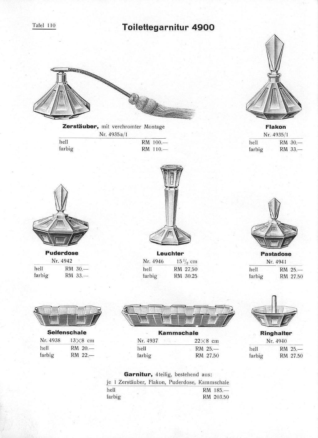 189 - Toilettegarnitur 4900