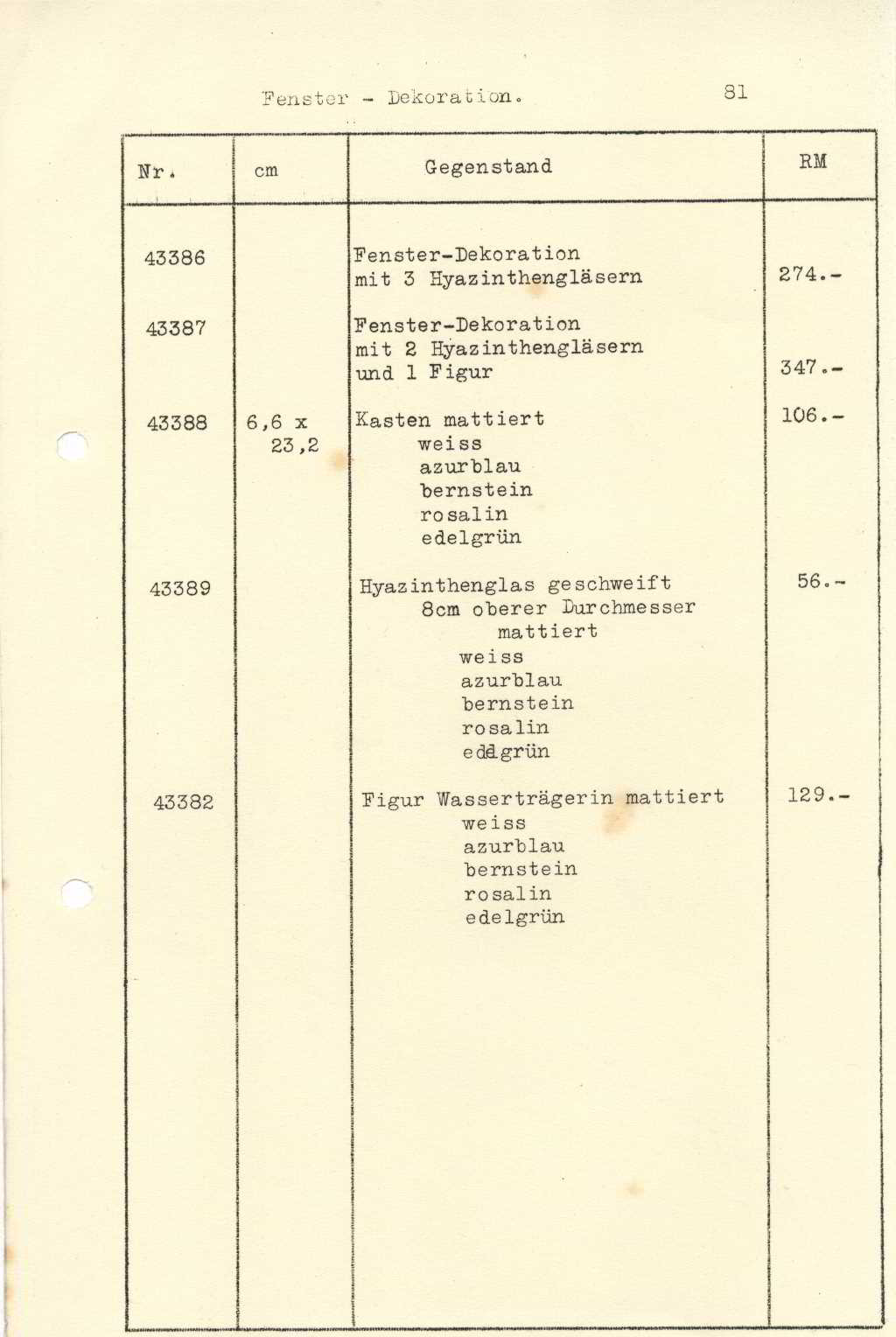 190 - Fenster-Dekoration