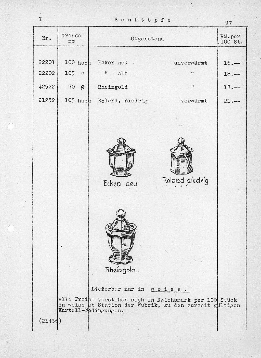 199 - Senftöpfe