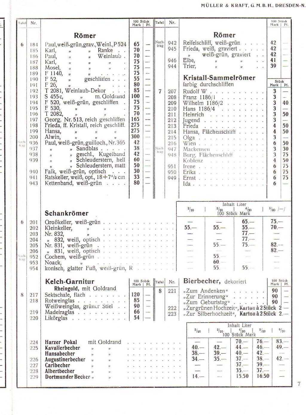 Preisliste 07