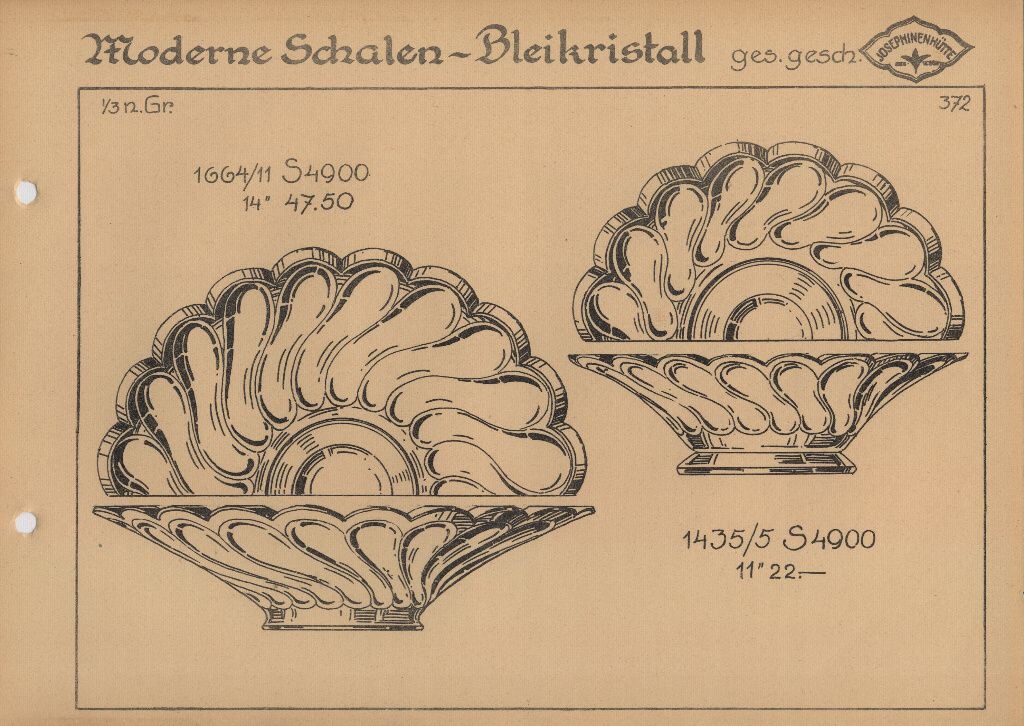 Moderne Schalen