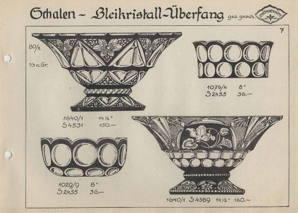 Überfang-Schalen