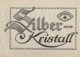 272 - Silber-Kristall - Electro-plated Silver Crystal