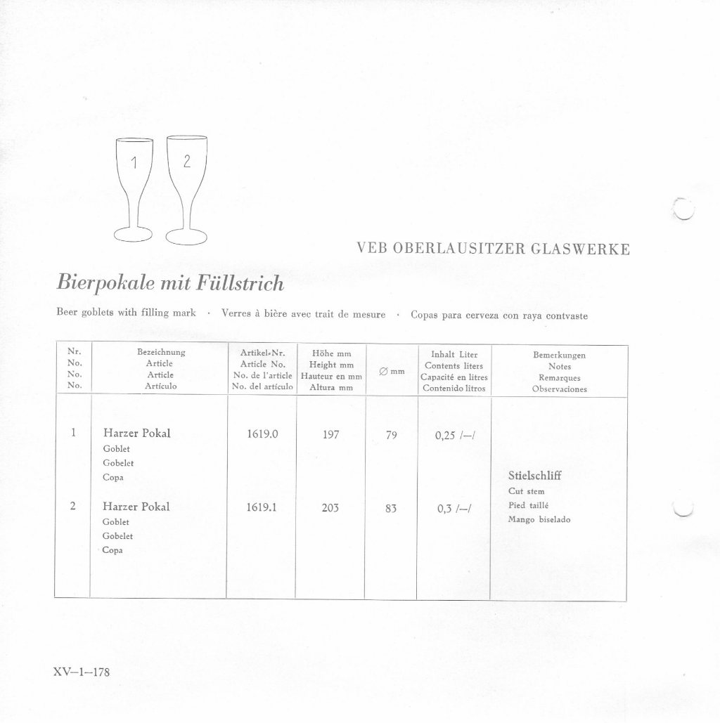 224 - Bierpokale mit Füllstrich