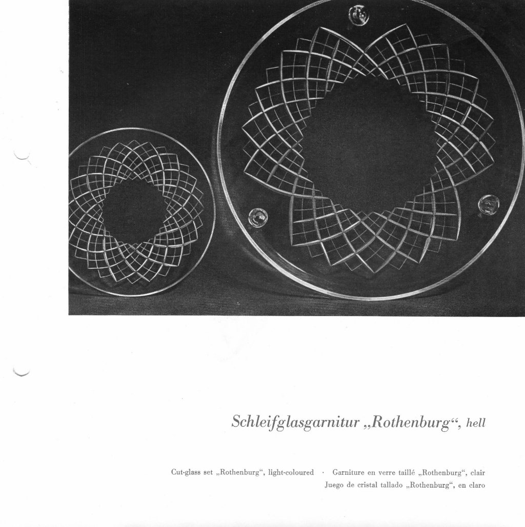 81 - Schleifglasgarnitur ROTHENBURG