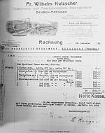 "Kutzscher 1913"