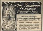 "Glaswerke Leonhardi 1908"
