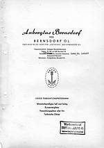 "Ankerglas Bernsdorf 1951-54"