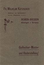 "Kutzscher 1910<br>Guillochier-Muster"