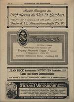 "Porzellan- & Glashandlung<br>April 1919"