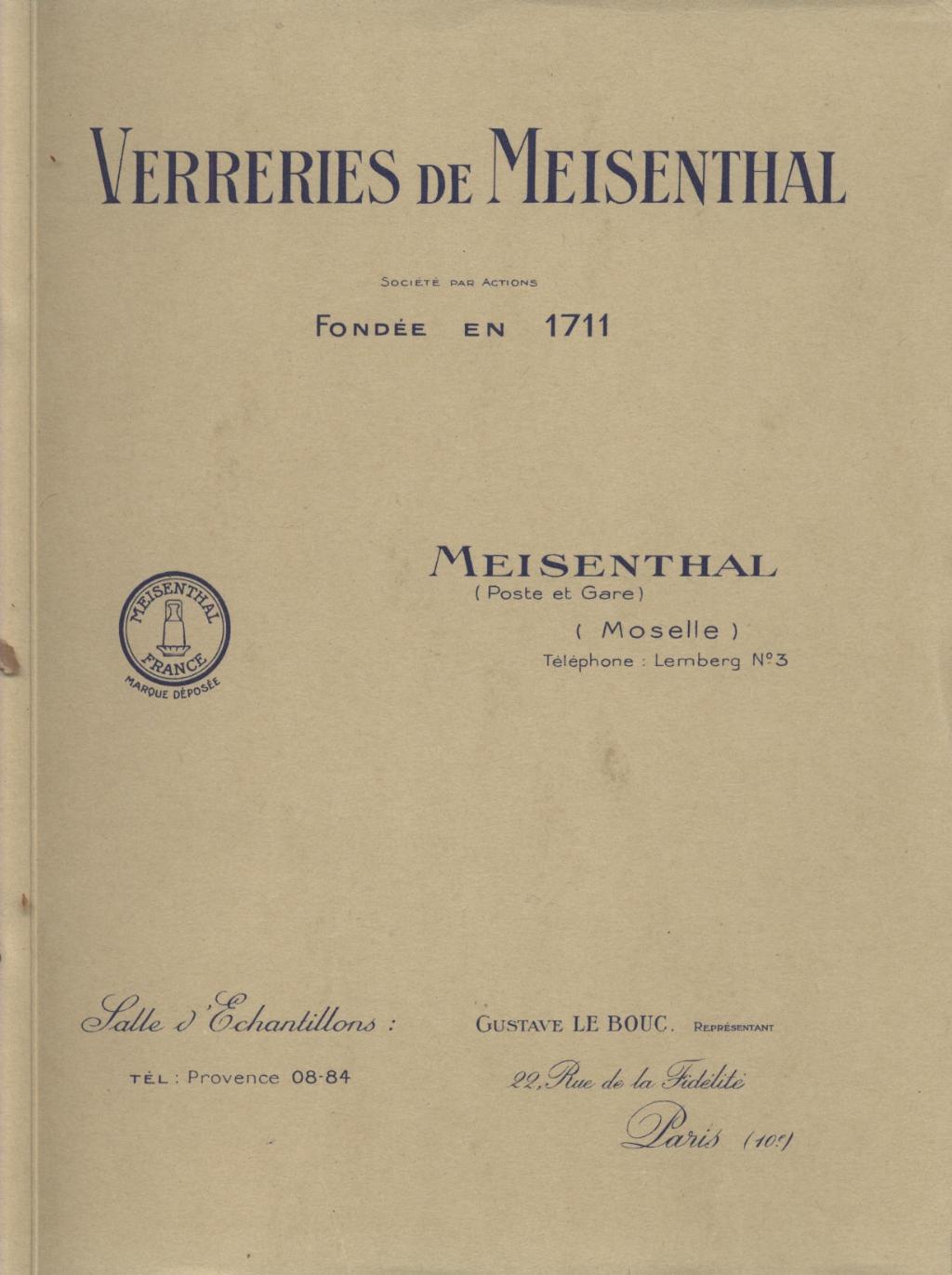 "Meisenthal 1927"