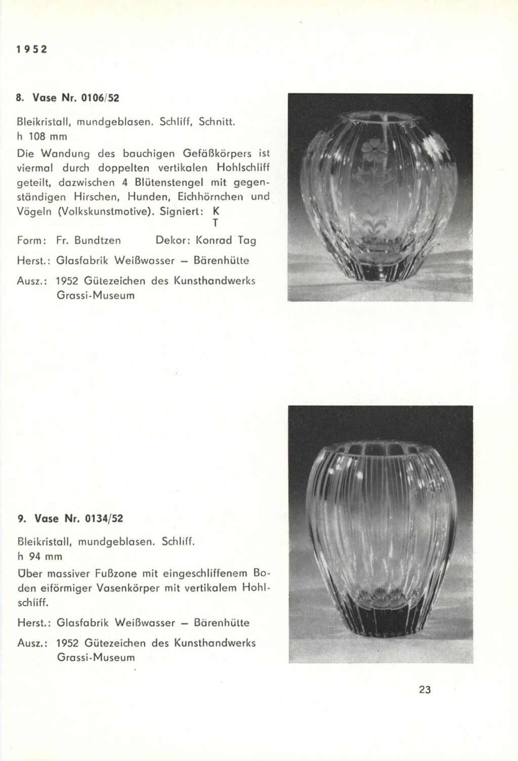 "Friedrich Bundtzen<br>Ausstellung Pillnitz 1969"