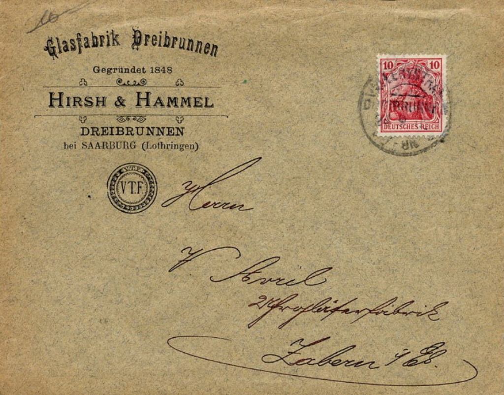 "Hirsh & Hammel 1906"