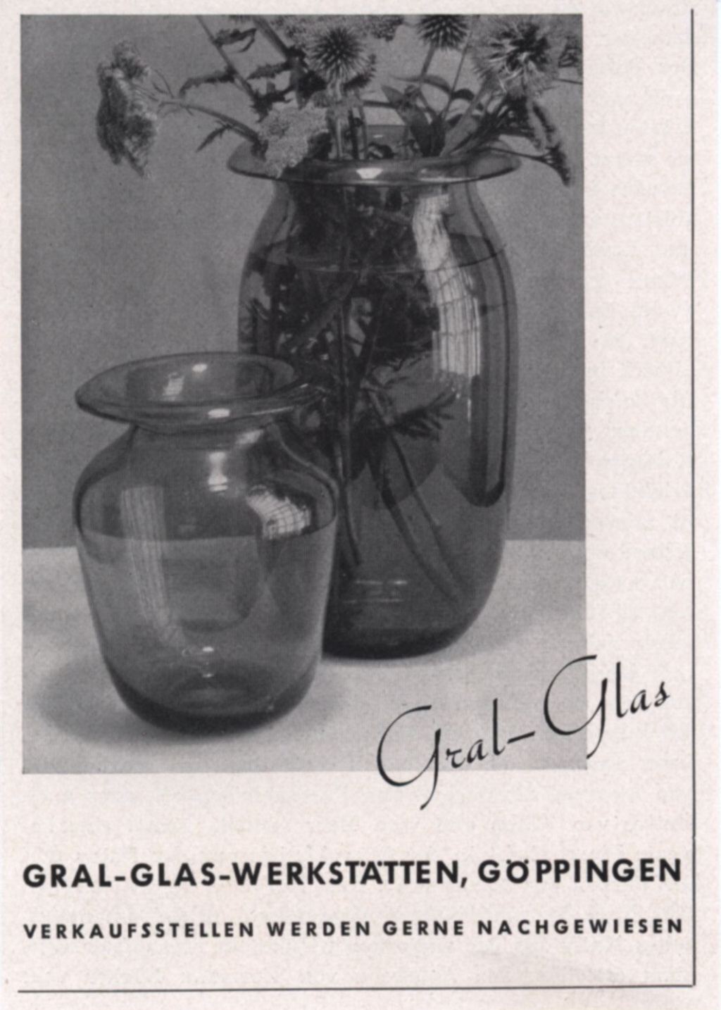"Gral-Glas 1939"