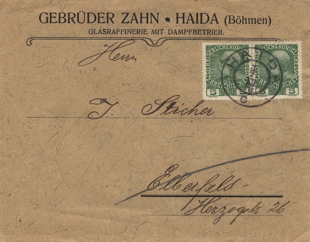 "Gebr. Zahn 1918"